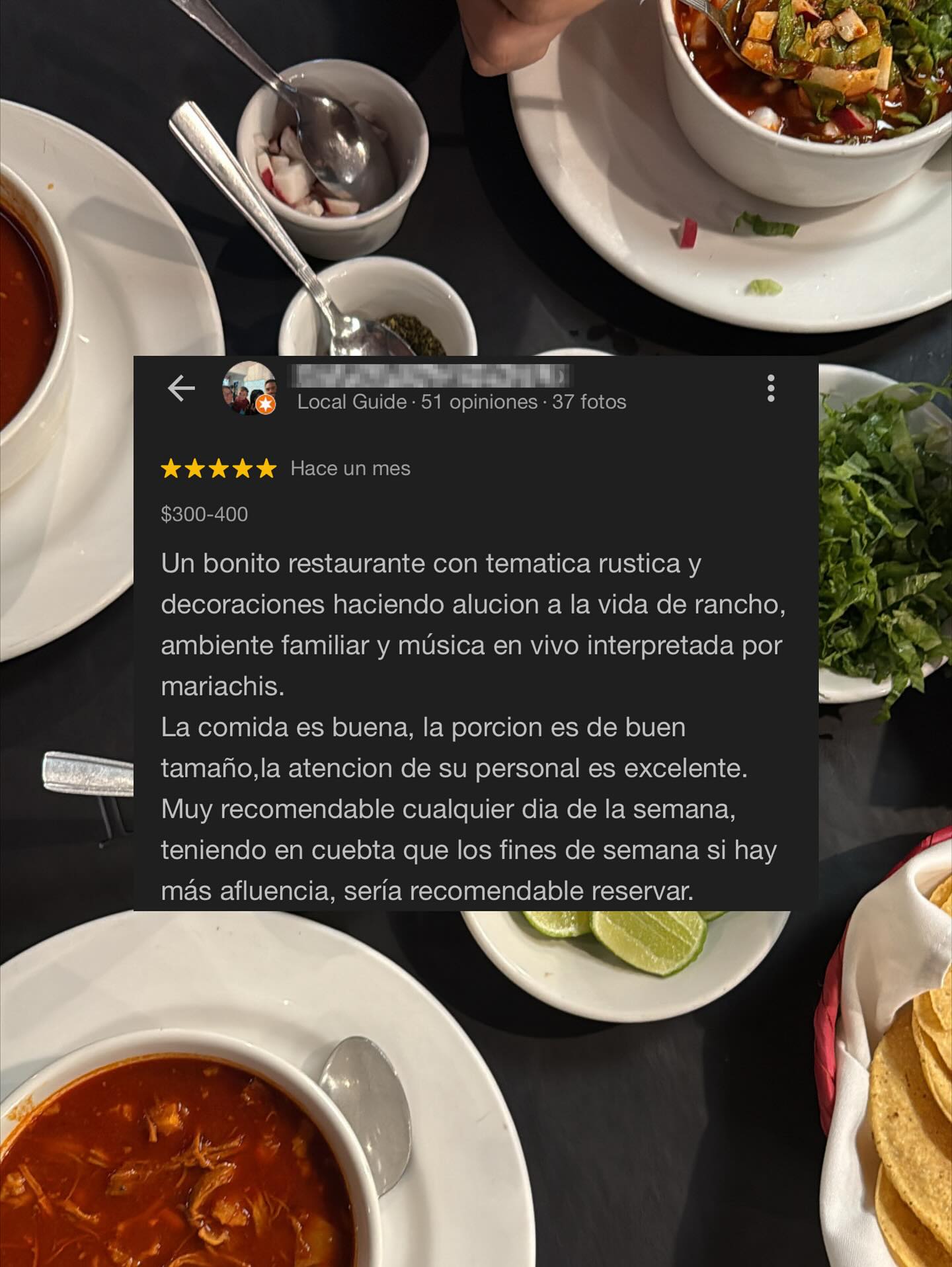 Opinión de clientes